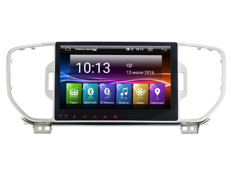 Штатна магнітола для Kia Sportage 2016+ Incar AHR-1886 Підтримка 3G/4G і Wi-Fi (вбудований модуль)