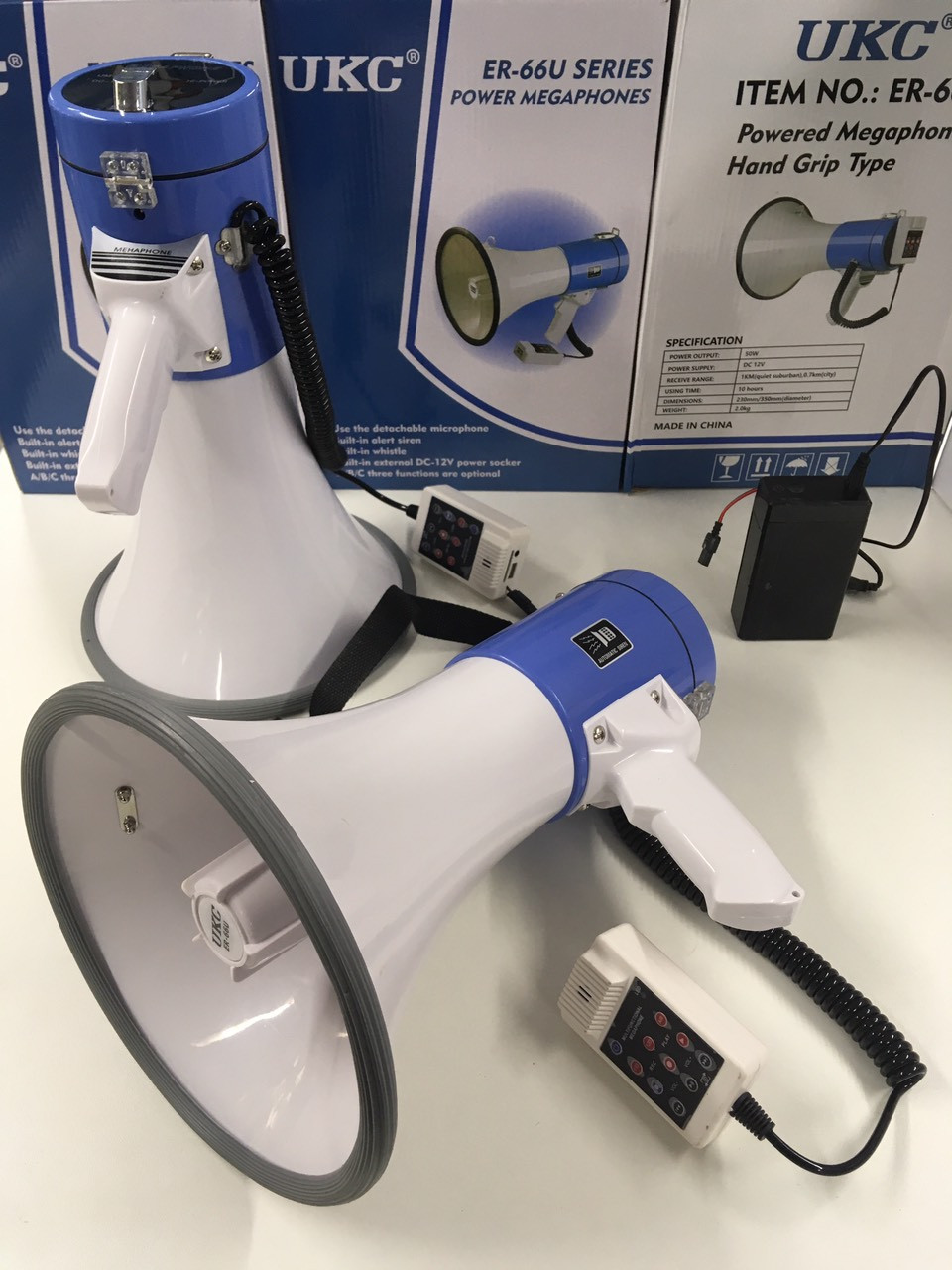 Гучномовець UKC MEGAPHONE ER-66 12 V (8 шт./ясть)