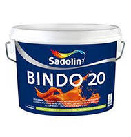 Sadolin BINDO 20 Белая BW 10 л полуматовая краска для внутренних работ