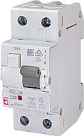 Дифавтомат KZS-2M C 20/0,03 тип AC (10kA) ETI