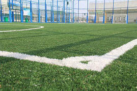 Штучне поле для міні-футболу 22х42 м "під ключ" газон Китай 40 мм, фото 3
