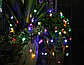 Садова гірлянда на сонячній батареї Квітуча вишня багатобарвний 50 led 7 м. два режими, фото 3