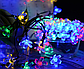 Садова гірлянда на сонячній батареї Квітуча вишня багатобарвний 50 led 7 м. два режими, фото 4