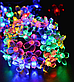 Садова гірлянда на сонячній батареї Квітуча вишня багатобарвний 50 led 7 м. два режими, фото 5