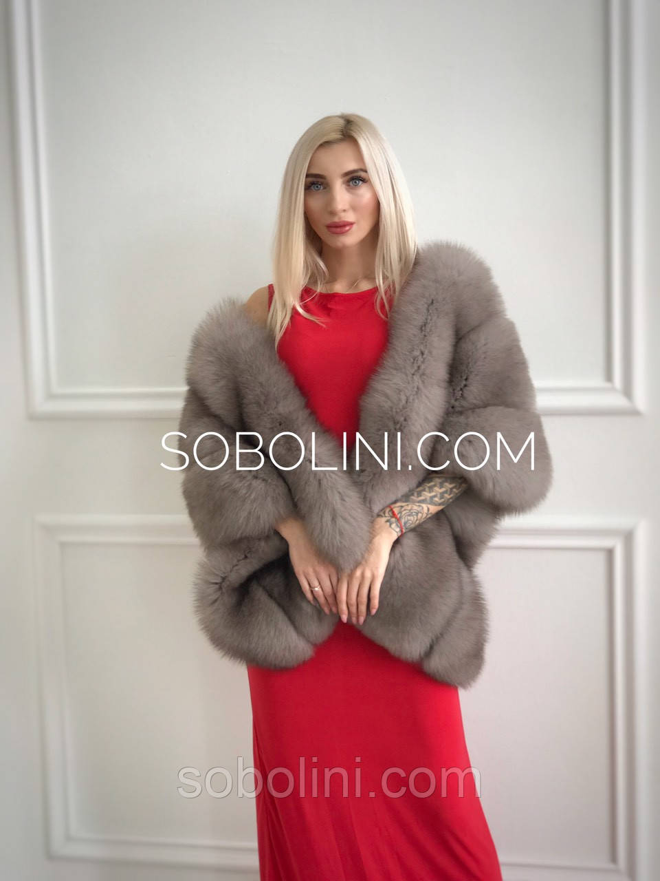 Палантин із песця, відгук від покупця, фото 1