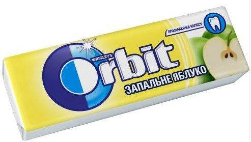 Жувальна гумка "Orbit" запалене яблуко 30 шт. х20бл (ID#939617657 ...