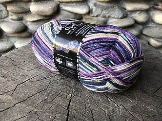 Носкова пряжа ОПАЛ,серія HUNDERTWASSER