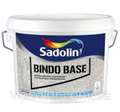 Sadolin BINDO BASE 10 л Білий BW водорозчинна ґрунт-фарба для внутрішніх робіт, фото 1