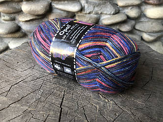 Носкова пряжа ОПАЛ,серія HUNDERTWASSER