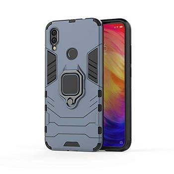 Чохол Ring Armor для Xiaomi Redmi Note 7 Синій