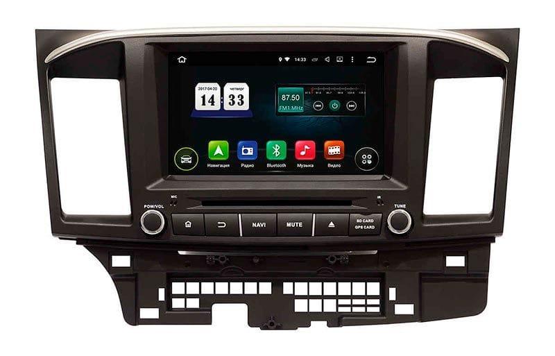 Автомагнітола штатна Incar TSA-6190 Mitsubishi Lancer X Android 8 оригінал екран 8"