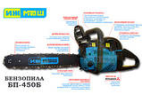 Бензопила Іжмаш БП-450Б, фото 3