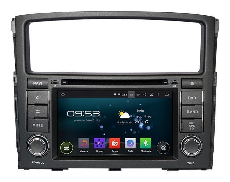 Штатна магнітола Incar AHR-6182 Mitsubishi Pajero Wagon Android 5 без підтримки Rockford