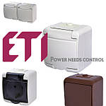 ETI розетки і вимикачі