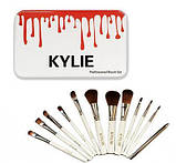 Професійні кисті для макіяжу Kylie 12 штук, фото 2