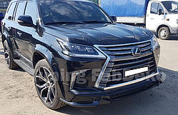 Обвес wald lexus lx450d lx570 2016+ Установочный процесс одного из многих.