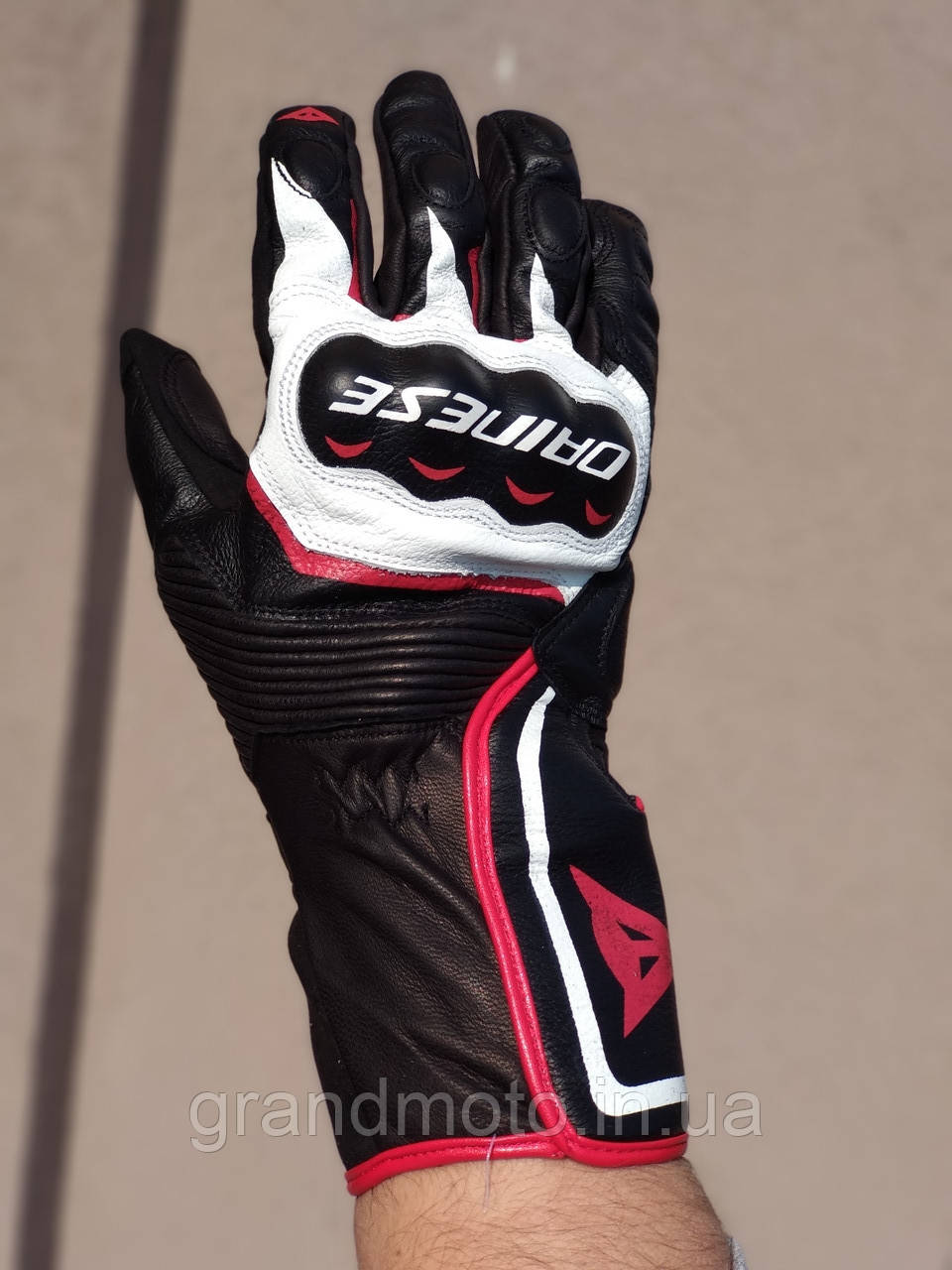 Моторукавиці спорт-тур Dainese Assen Gloves шкіряні
