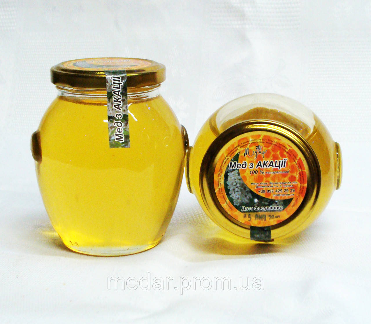Мед акацієвий 0,35 л