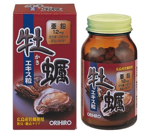 Orihiro найбільш високоякісний екстракт устриць, 120 таб