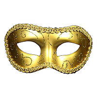 Венецианская маска для маскарада Золото