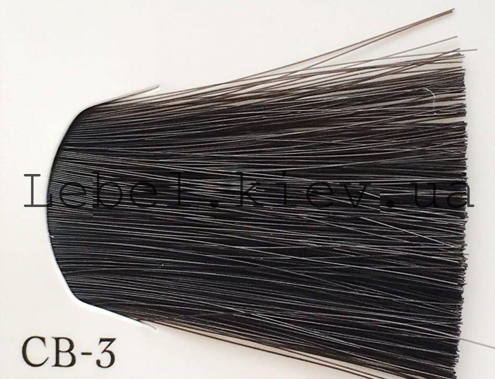 Lebel MATERIA GREY 120 г Перманентний барвник для сивого волосся CB — 3 (темний шатен холодний)
