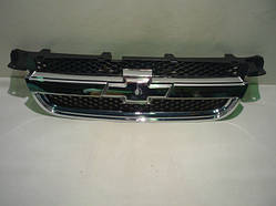 Решетка радиатора Авео Т250 ХРОМ Тайвань