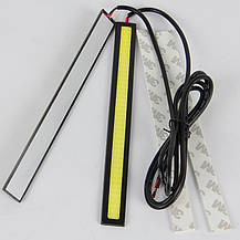 LED COB DRL 17 см Зелені (сплошні лінійки), фото 3