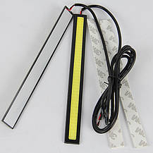 LED COB DRL 14 см Зелені (сплошні лінійки), фото 5