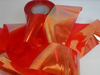 Бите скло для нігтів помаранчеве