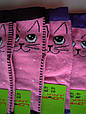 Шкарпетки Дитячі котики рожеві розмір 23-26 на 3-5 років, фото 4