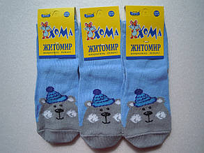 Шкарпетки Дитячі з ведмедиками Блакитні