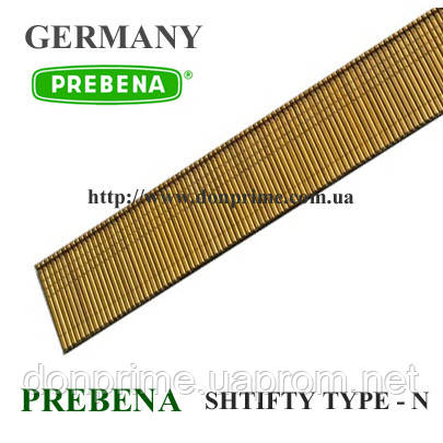 Цвяхи для механічного (будівельного) степлера  ⁇  13-50 мм, 1*1,25 мм Prebena
