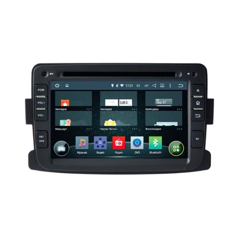 У машину головний пристрій штатна магнітола для Renault Duster, Sandero AHR-1484 на ос Android 4.4.4