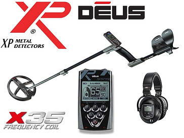 Металошукач XP DEUS 22 RC X35 (Деус) з котушкою 22 см і бездротовими навушниками WS5