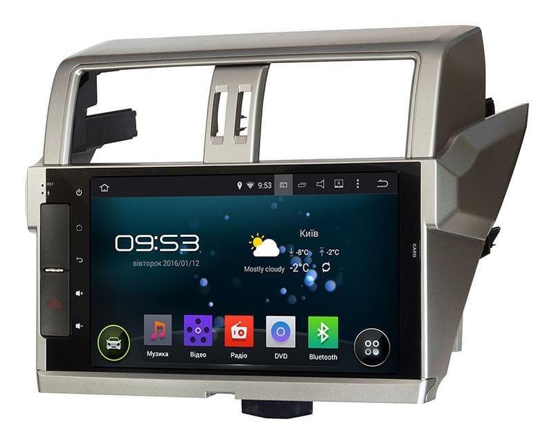 Штатна магнітола для Toyota LC150 Prado 2014+ Incar AHR-2252 Android 5.1 оригінал
