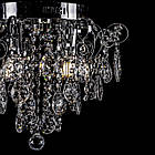 Кришталева люстра на 4 лампи СветМира з підсвічуванням основи та пультом д/у PM-E2247/4+4/CH/LED, фото 3