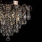 Кришталева люстра СветМира на 6 ламп з LED підсвічуванням на пульті д/у (золото) PM-2247/6+6/FG/LED, фото 3