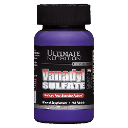 Ванадій Ultimate Nutrition Vanadyl Sulfate10 mg 150 tabs