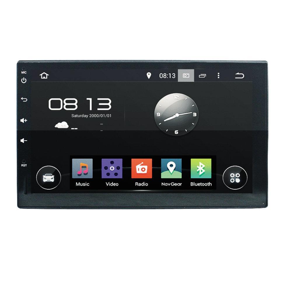 Магнітола в машину 2 DІН універсальнаUniversal INCAR AHR-7580 Екран 7", 178 × 100, Android 4.4.4