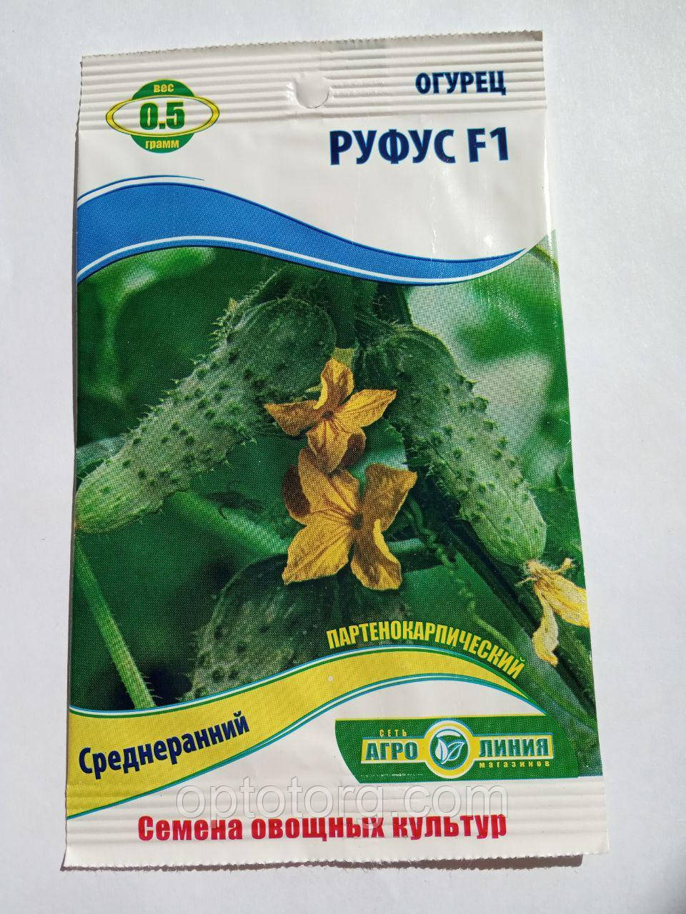 Насіння огірків Руфус 0.5 гр, фото 1