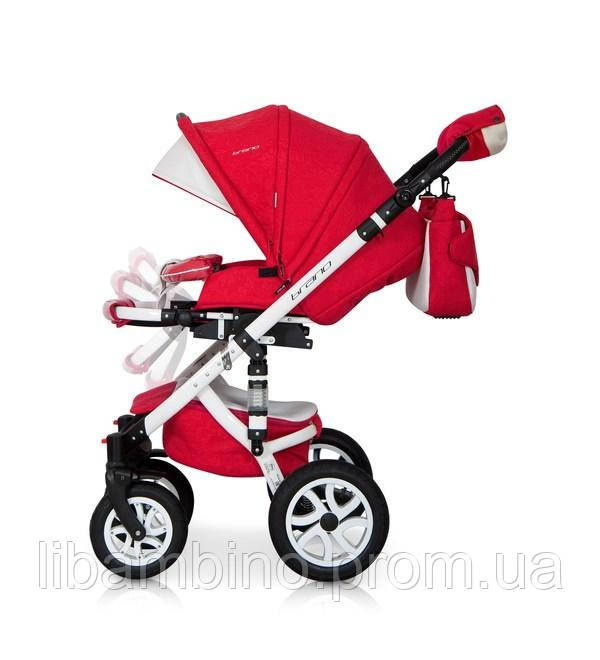 Детская универсальная коляска 2 в 1 Riko Brano Ecco 20 Sport Red - фото 3 - id-p503778588