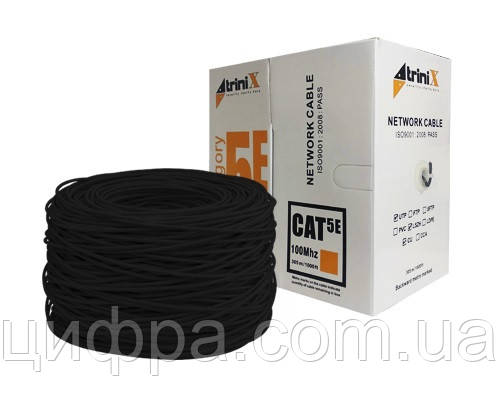 Кабель Trinix UTP Cu 4x2x0.51 зовнішній з тросом