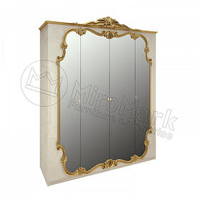 Шафа розпашна 4Д у спальню Вікторія Міромарк