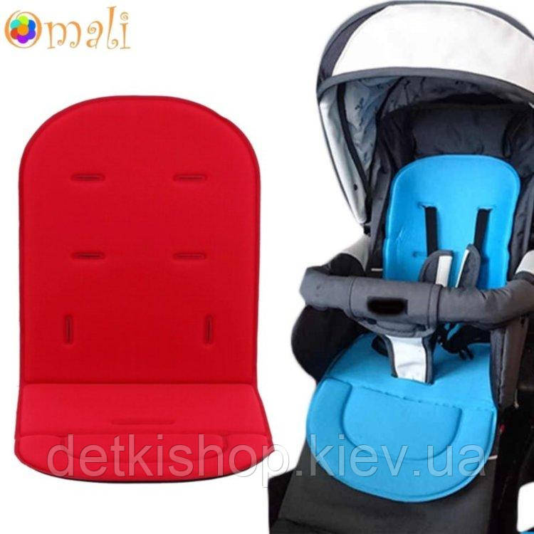Вкладка-матрацик у коляску «Soft» (Omali, червоний), фото 1