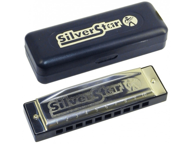 Губная гармошка HOHNER SilverStar F-Major - фото 2 - id-p265279728