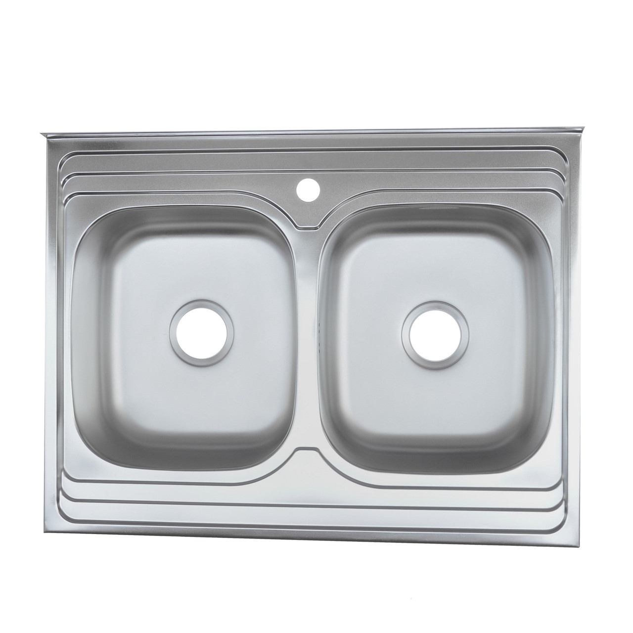 Кухонна мийка Platinum 8060D Decor 0,6 мм