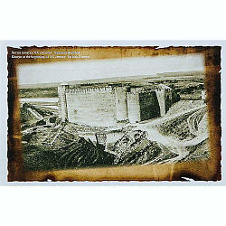 Листівка Хотин Турецька фортеця початку XX століття