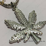Підвіска на шию — "Leaf Pendant" + подарункове паковання, фото 4