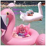 Надувне дитяче коло коло-ходунки Білий Лебідь з трусиками, фото 3
