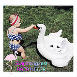 Надувне дитяче коло коло-ходунки Білий Лебідь з трусиками, фото 9